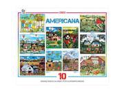 Ceaco Americana 10 in 1 Multi Pack Jigsaw Puzzle