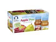 Gerber Apple and Pear Juice 4 Ounce 8 Pack