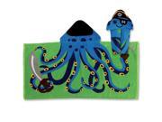 Stephen Joseph Kids Hooded Towel Octopus Pirate