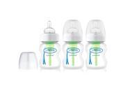 Dr. Brown s Options 5 Ounce Wide Neck Bottles 3 Pack