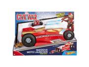 Hot Wheels Marvel Massive Moto Launcher Iron Man