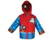 Stephen Joseph Children s Pirate Raincoat Toddler Size 3T