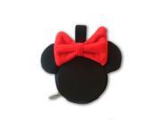 Minnie Mouse Pacifier Pouch Black
