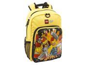 LEGO City Yellow Deconstruction Boom 16 Heritage Classic Backpack with Side