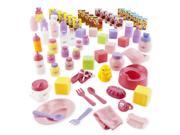 You Me 70 Piece Doll Care Accessories Cylinder