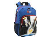LEGO City Space Blast Off Heritage 16 Classic Backpack with Side Mesh Pockets