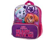 Nickelodeon Paw Patrol Skye Everest Ready For Action 10 Backpack with 2