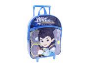 Miles From Tomorrowland 16 Inch Rolling Backpack Blue