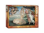 Birth of Venus Sandro Botticelli 1000 Piece Puzzle by Eurographics