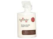 CuteyBaby Biodegradable Liner Sheets 100 Ct
