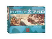 Creation of Adam Michelangelo 750 Piece Puzzle by Eurographics