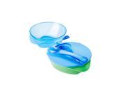 Tommee Tippee 2 Pack Explora Easy Scoop Bowls with Spoon Blue Green