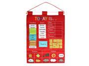 Alma s Designs Wall Hanging Today is Activity Chart Red