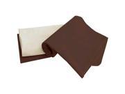 Tadpoles Set of 3 Flannel Organic Receiving Blankets Cocoa