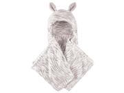 Hudson Baby Zebra Plush Hooded Blanket