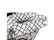 Balboa Baby Shopping Cart and High Chair Cover Navy Plaid