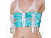 PumpEase Hands Free Pumping Bra TaTa Turquoise SMALL