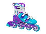 Roller Derby Inline Skate Womens Size 6 9 Blue Purple V Tech 500