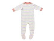 Laughin Zig Zag Print All In One for 3 6 Months Baby Multi Color