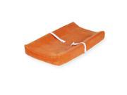 Koala Baby Orange Solid Plush Changing Pad Cover