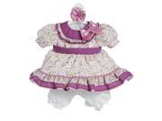 Adora 20 inch Toddler Time Baby Floral Play Doll Outfit