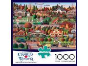 Charles Wysocki Labor Day in Bungalowville Jigsaw Puzzle 1000 Piece