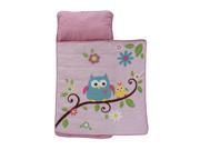 Lambs Ivy® Happi Tree Pink Blue Owl Nap Mat