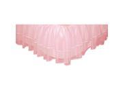 Tadpoles Tulle Full Bedskirt Pink
