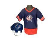 Franklin Sports NHL Columbus Blue Jackets Youth Uniform Set