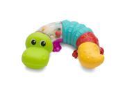 Infantino See Play Go Pop Beads Rattle Sensory Alligator