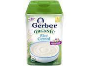 Gerber Organic Rice Baby Cereal 8 Ounce