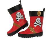 Stephen Joseph Children s Pirate Rain Boots Child Size 6