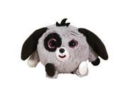 Share The Fun Black Eyed Stuffed Zigamazoo Sparkle Dog Grey