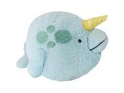 Squishable 15 inch Narwhal Plush Blue
