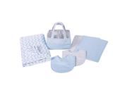 Trend Lab 6 Piece Blue Sky Baby Care Gift Set