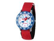 Red Balloon Boy s Fish Stainless Steel Watch with Red Nylon Strap