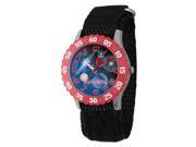 Red Balloon Boy s Galaxy Stainless Steel Watch with Black Nylon Strap