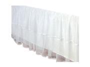 Sleeping Partners White Triple Layer Tulle Skirt Twin Size