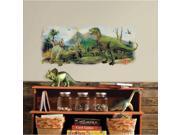 RoomMates Dinosaurs Giant Scene Peel and Stick Wall Graphic