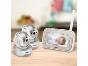 VTech Safe Sound Expandable Digital Video Baby Monitor with 2 Pa VM343 2