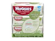 Huggies Natural Care Unscented Hypoallergenic Baby Wipes 168 Count