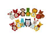Pearhead First Year Monthly Milestone Felt Animal Photo Sharing Belly Stickers