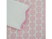 Oliver B Scallop Pink 2 Piece Crib Bedding Set