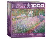 The Artist s Garden by Claude Monet 1000 Piece Puzzle Small Box