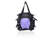 O3 Obersee Innsbruck Tote Diaper Bag with Detachable Cooler Black Purple