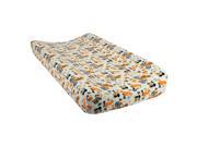Trend Lab Let s Go Deluxe Flannel Changing Pad Cover