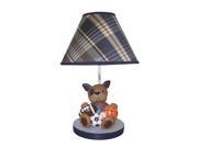 Lambs Ivy Bow Wow Lamp with Shade Bulb