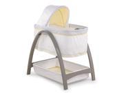 Summer Infant Bentwood Bassinet with Motion Gray
