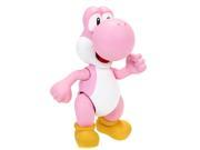 Super Mario 4 inch Action Figure Pink Yoshi with Egg