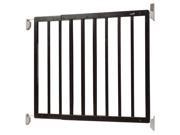 Safety 1st 27 43 inch Top of Stairs Decor Swing Gate Espresso